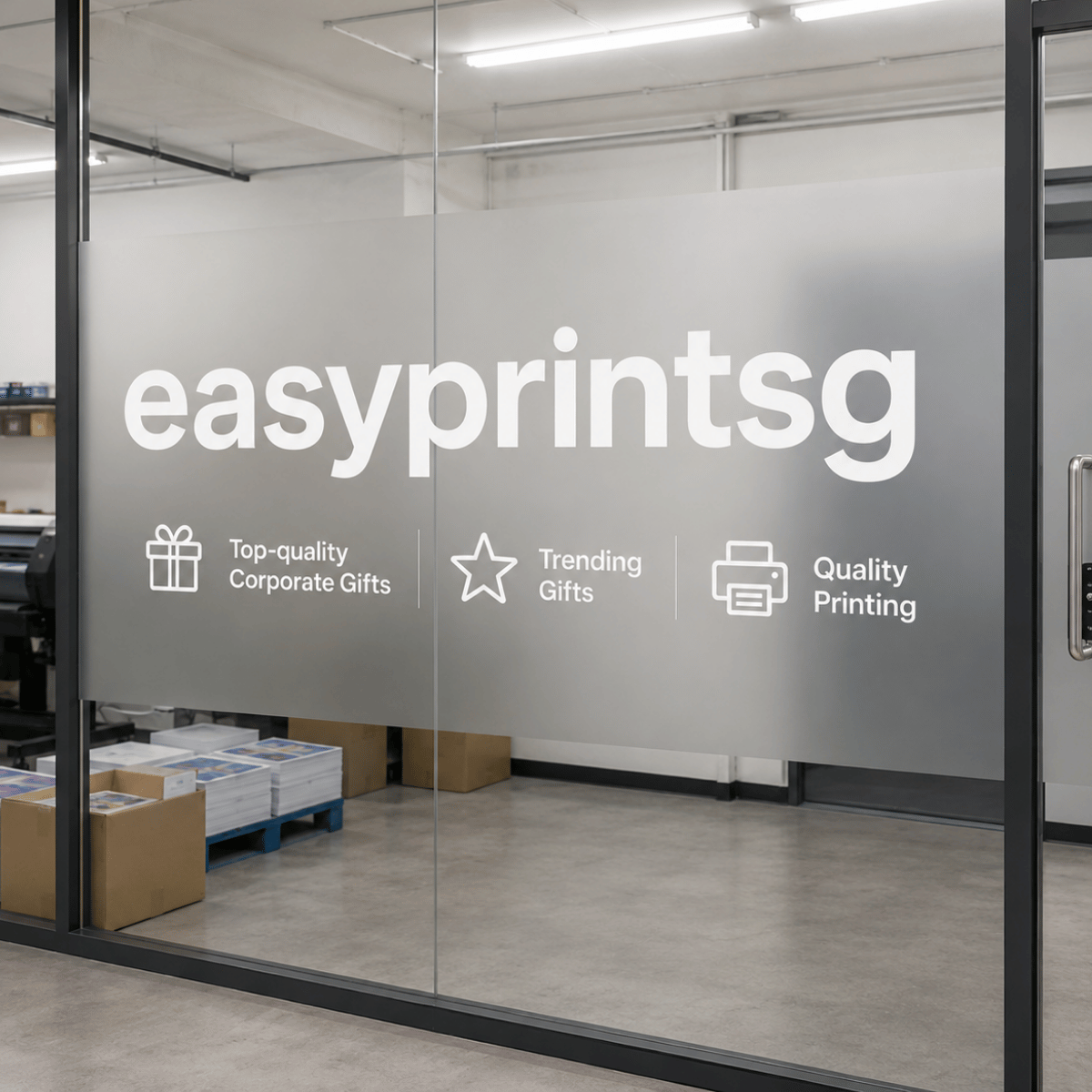 Windows Frosted Sticker – Premium Glass Privacy Film | EasyPrint ...