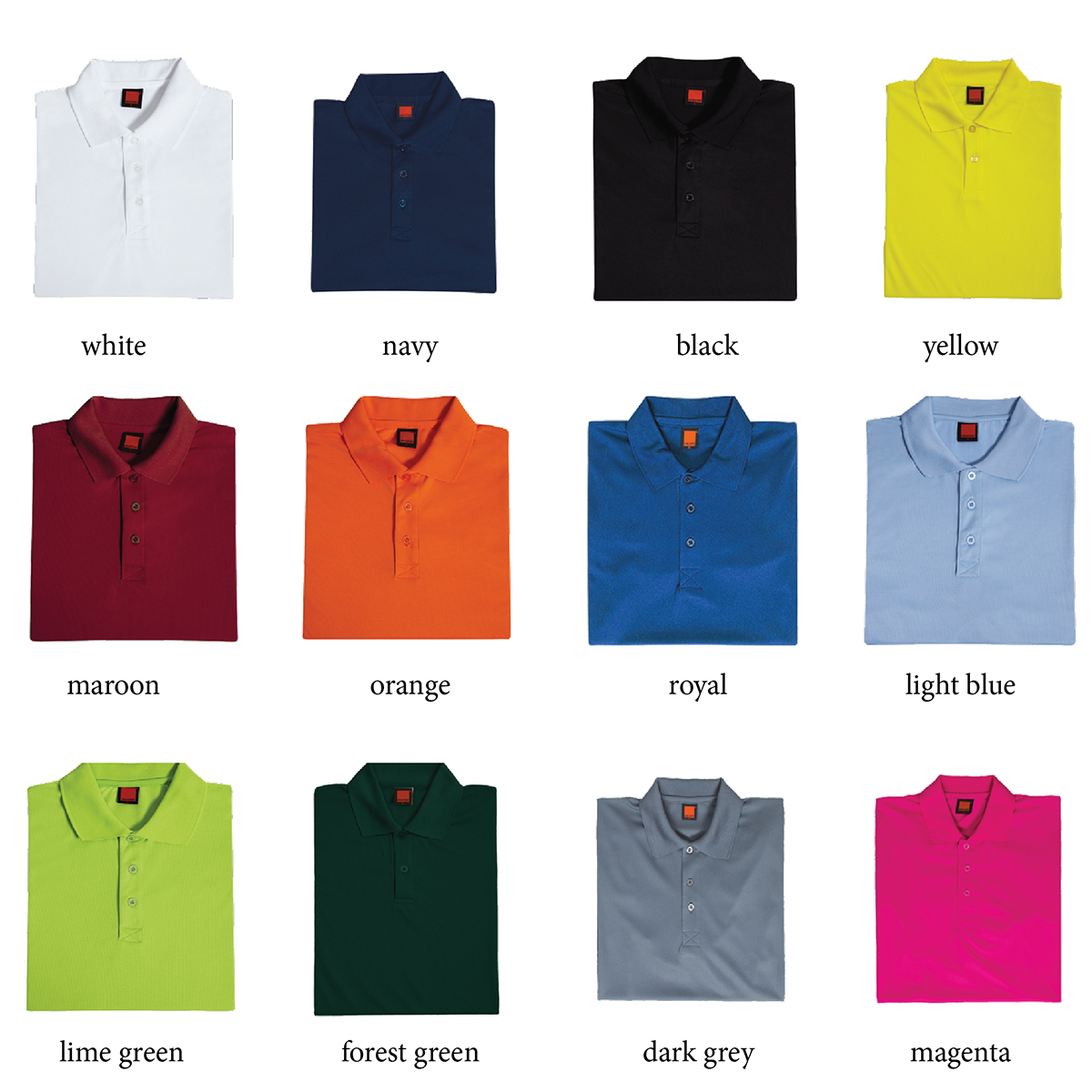 Dri Fit Polo Colours