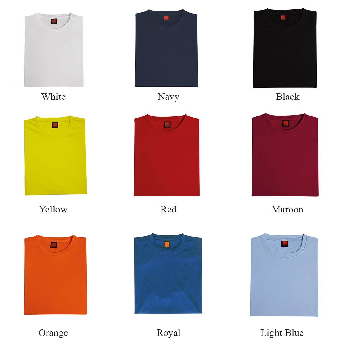 dri fit tee colours 1